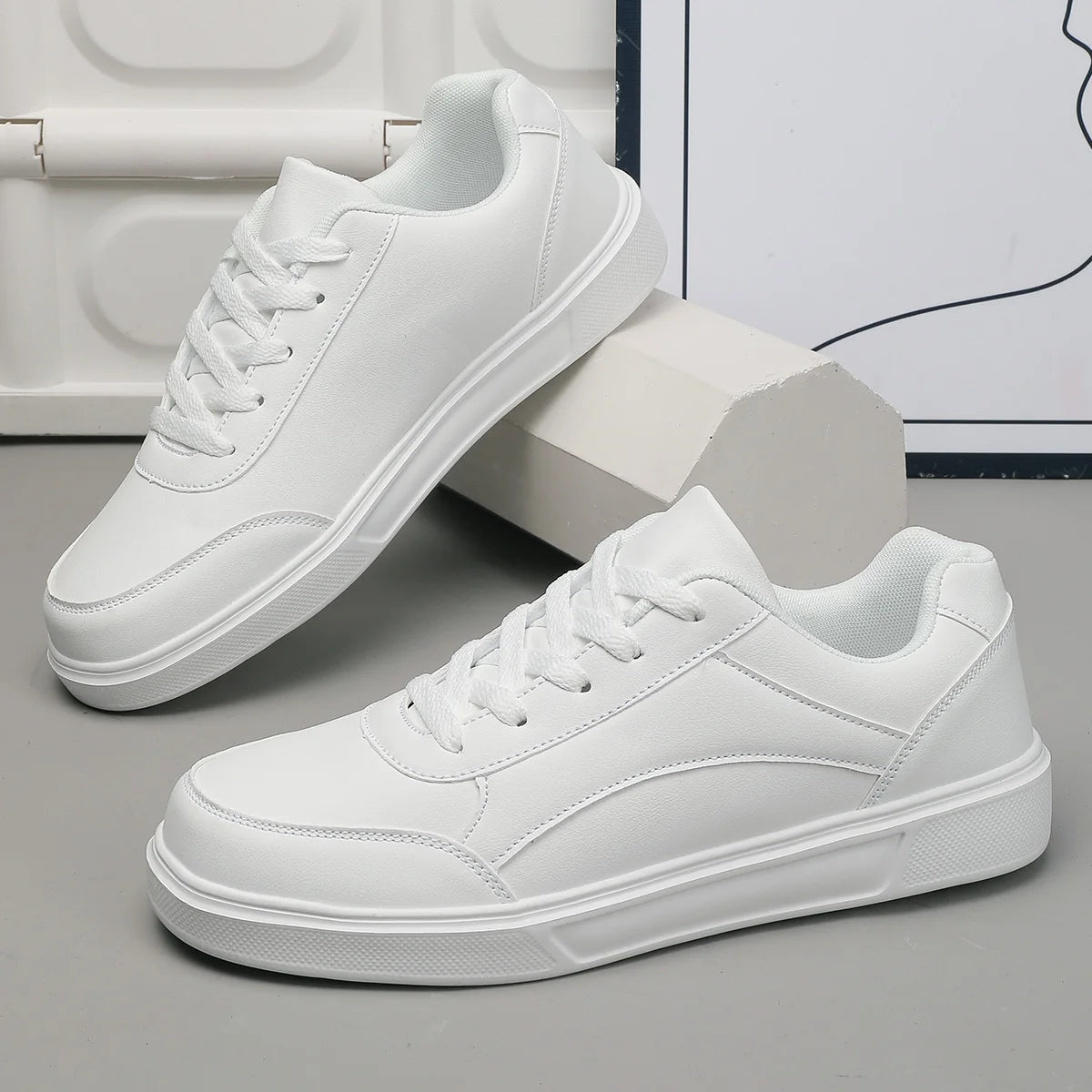 Essential Summer Casual Women's Sneaker – Lightweight, Breathable Mesh Construction, Wear-Resistant Durability, and Engineered Non-Slip Sports Soles