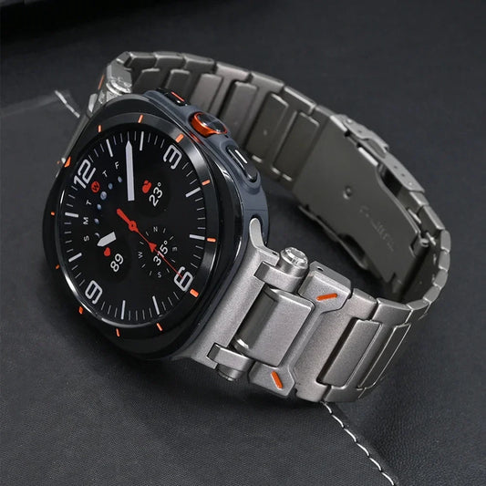 Titanium Strap for Samsung Galaxy Watch 8 44mm 40mm 8 Classic 46mm Metal Band for SAMSUNG GALAXY ULTRA 2025 2024 47mm Bracelet